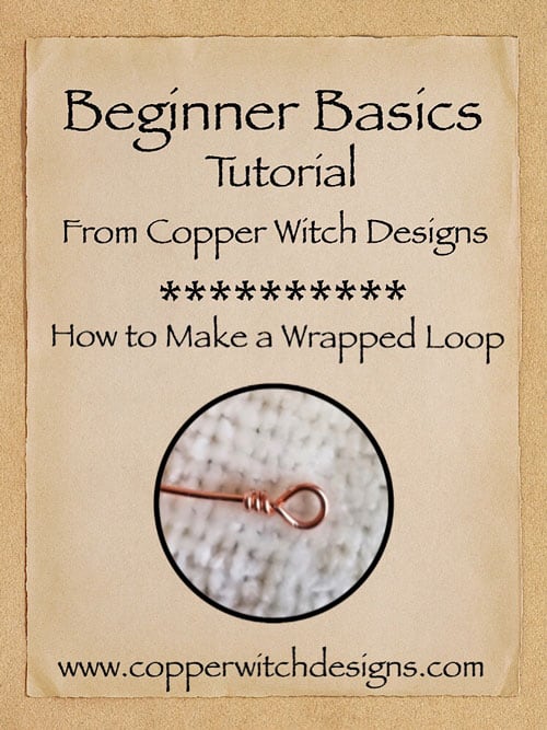 How to make a wrapped wire loop